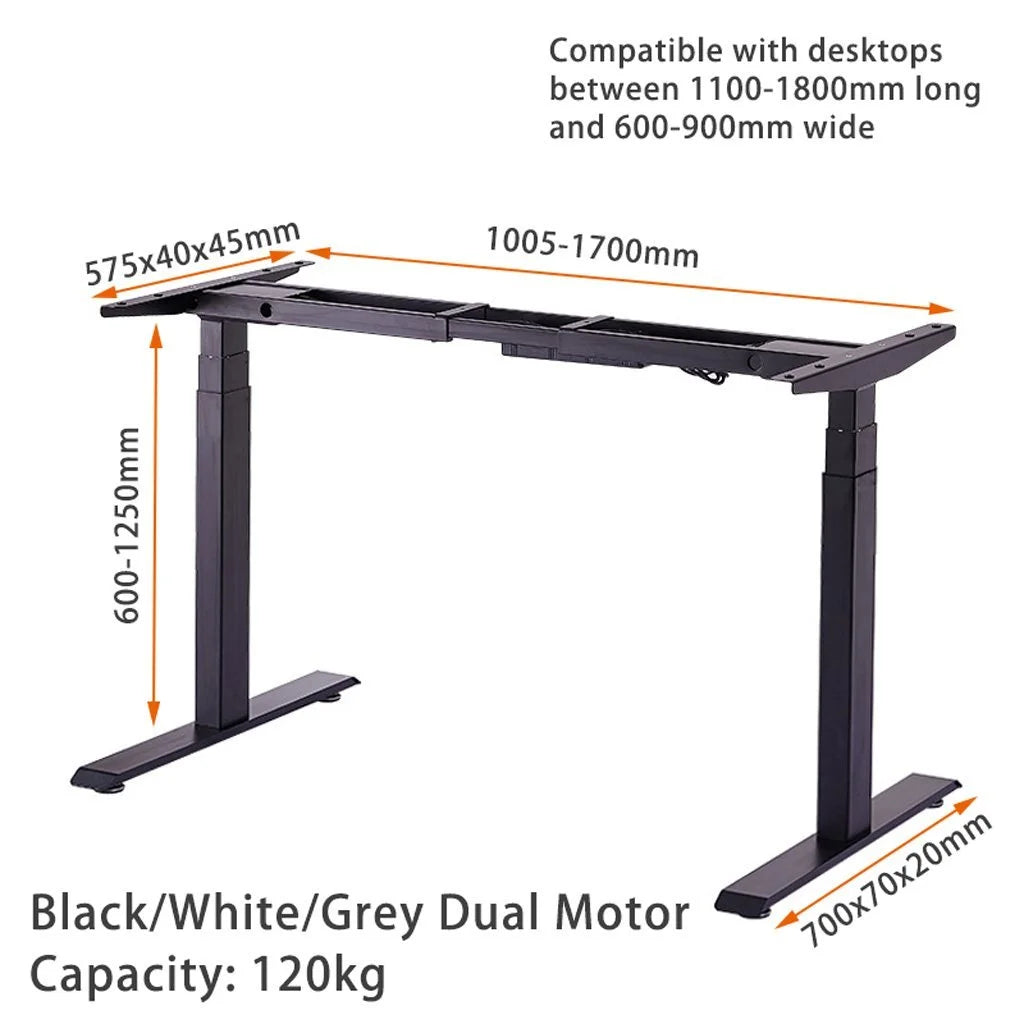 Standing Desk 140cm Height Adjustable Sit Stand Motorised