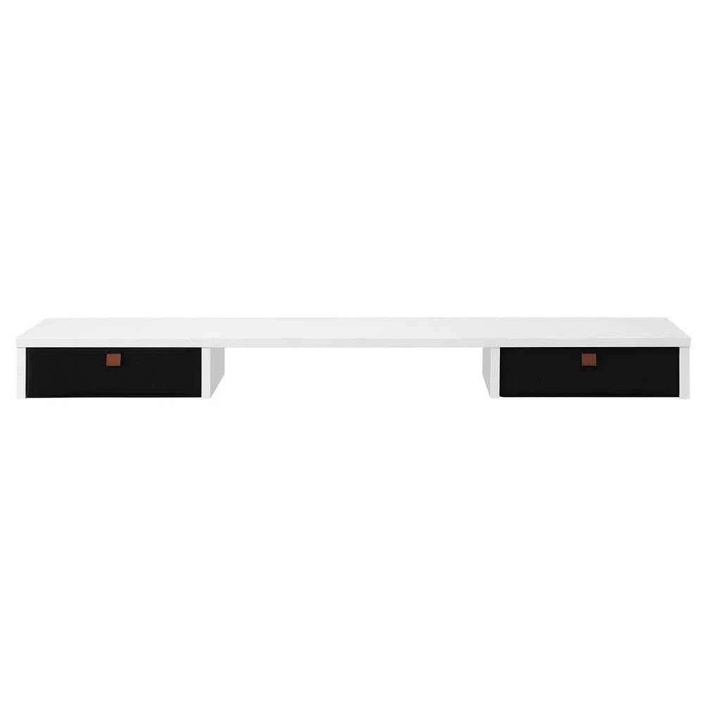 Standing Desk Desktop Storage Rack Shelf Removable Bookshelf