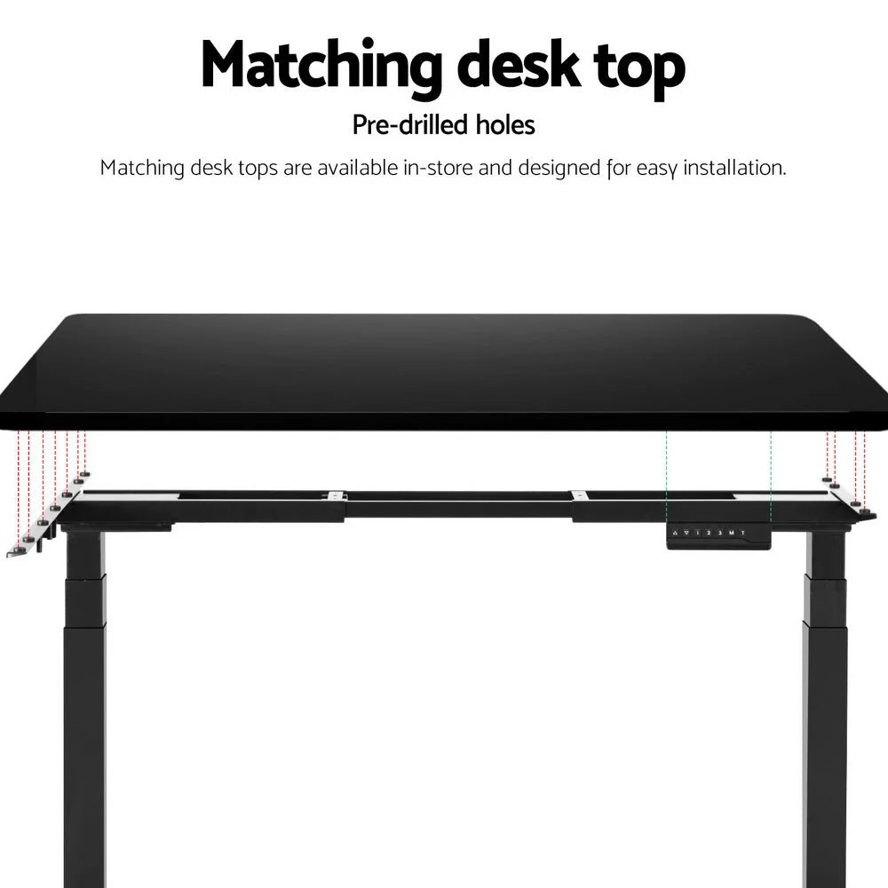 Standing Desk Frame L-Shape Motorized - Frame Only