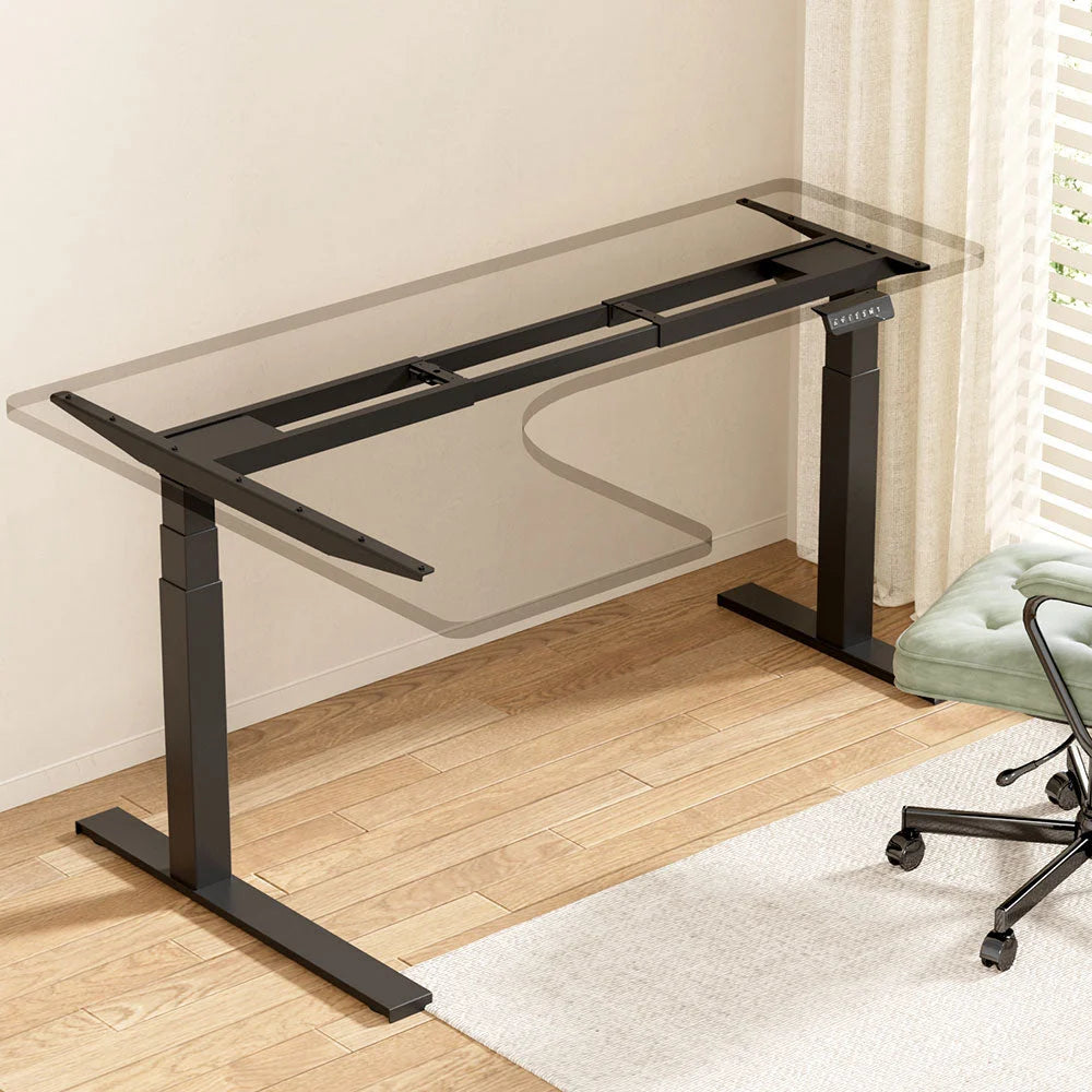 Standing Desk Frame L-Shape Motorized - Frame Only