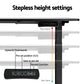 Standing Desk Frame Only Dual Motor