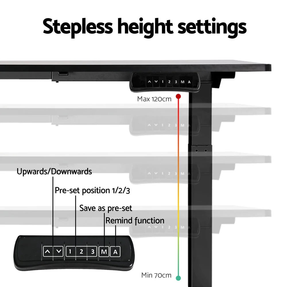 Standing Desk Frame Only Dual Motor