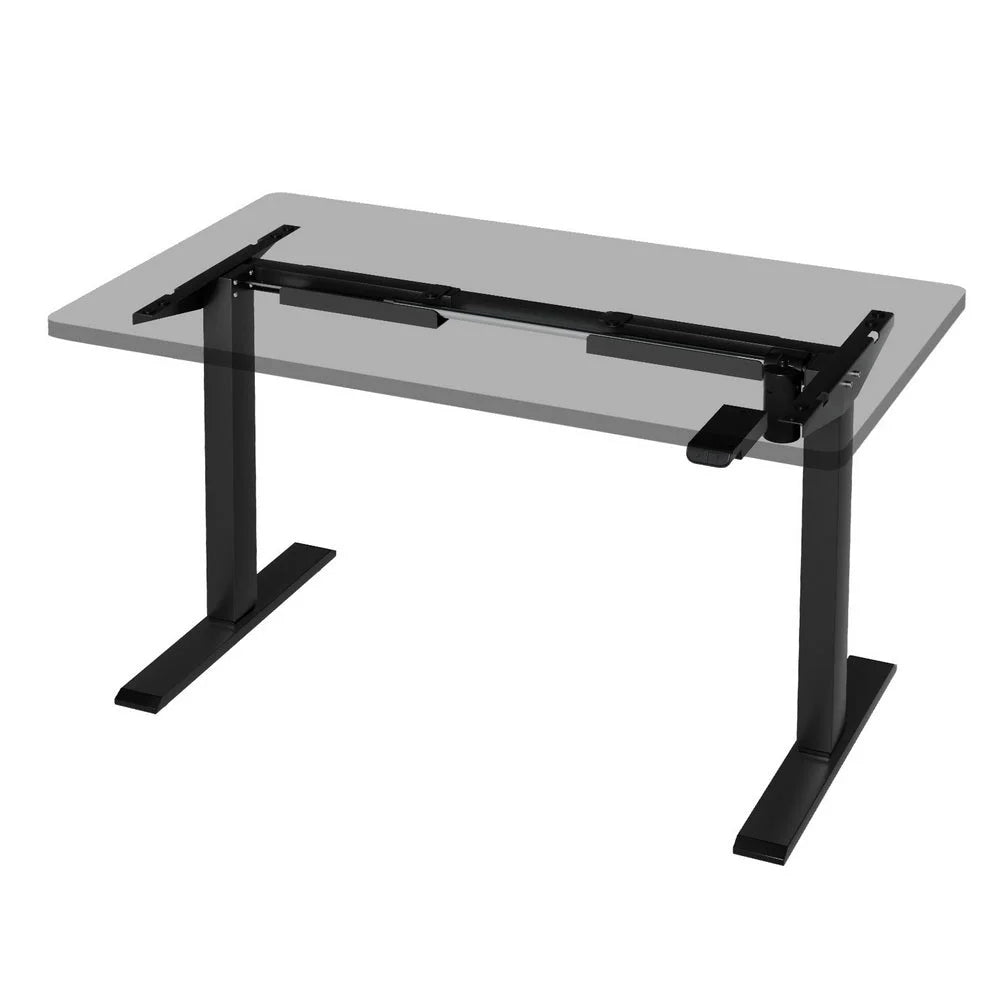 Standing Desk Frame Only Motorized - Black