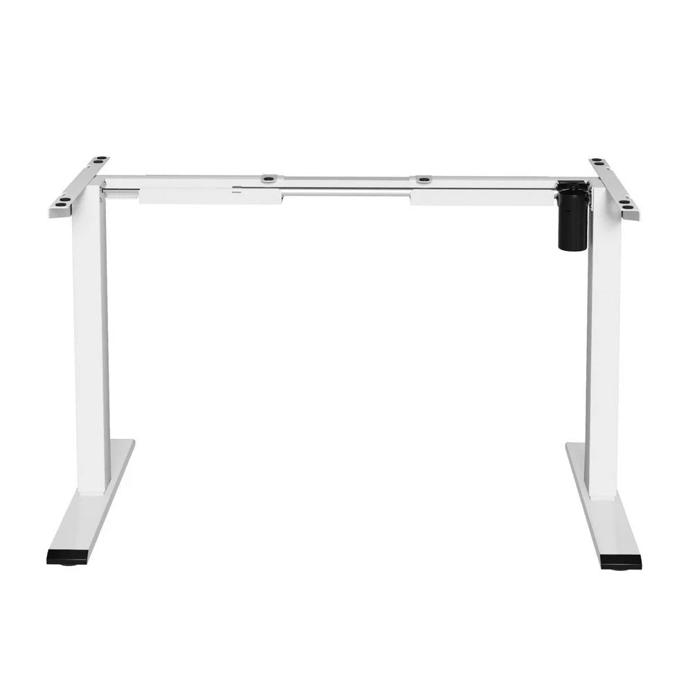 Standing Desk Frame Only Motorized - White