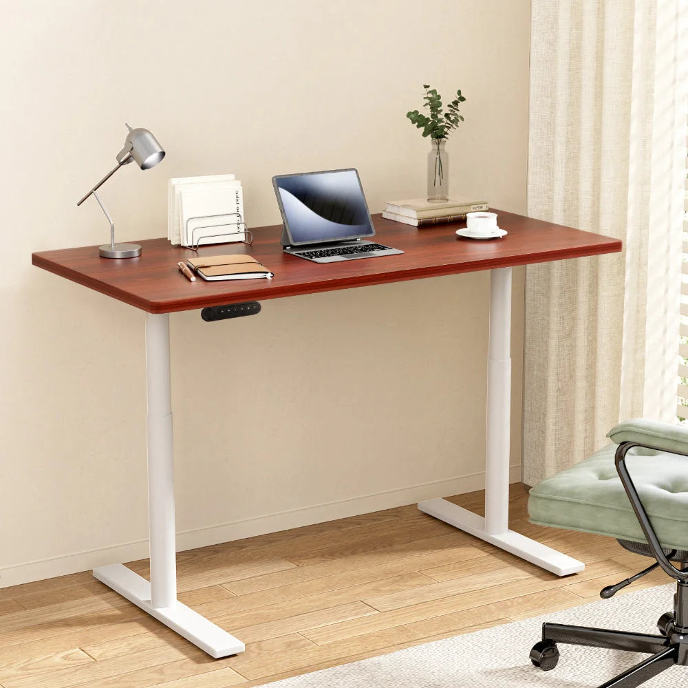 Standing Desk Motorised Dual Motor 120CM - Walnut