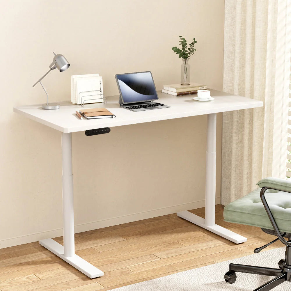 Standing Desk Motorised Dual Motor 120CM - White