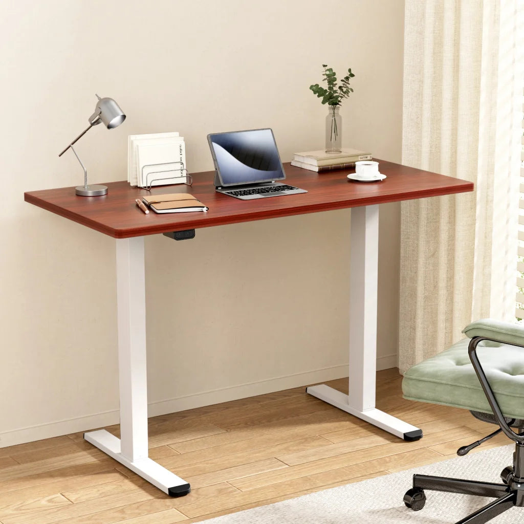 Standing Desk Motorised Dual Motor 140CM walnut 427