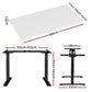 Standing Desk Motorised Dual Motor 140CM - White