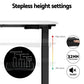 Standing Desk Motorised Dual Motor 140CM - White