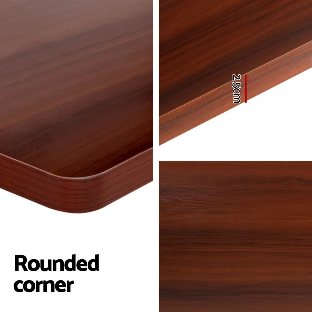 Standing Desk Motorised Dual Motor Walnut - 120CM