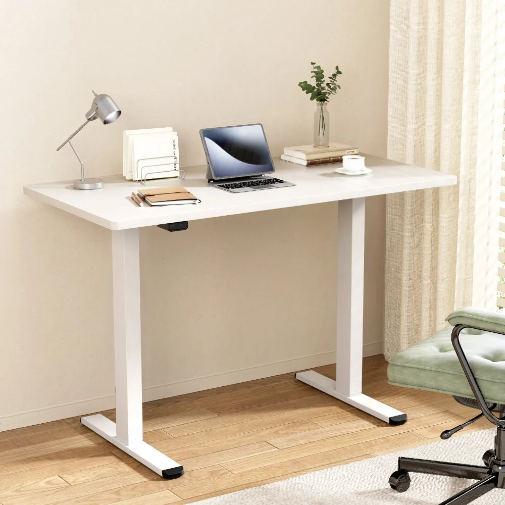 Standing Desk Motorised Dual Motor White 120cm 849