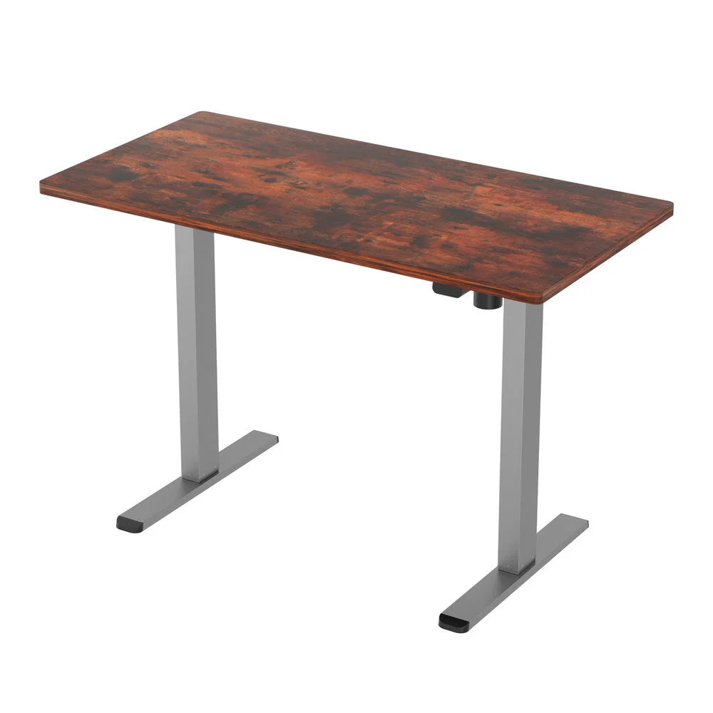 Standing Desk Motorized 140CM rustic brown 117