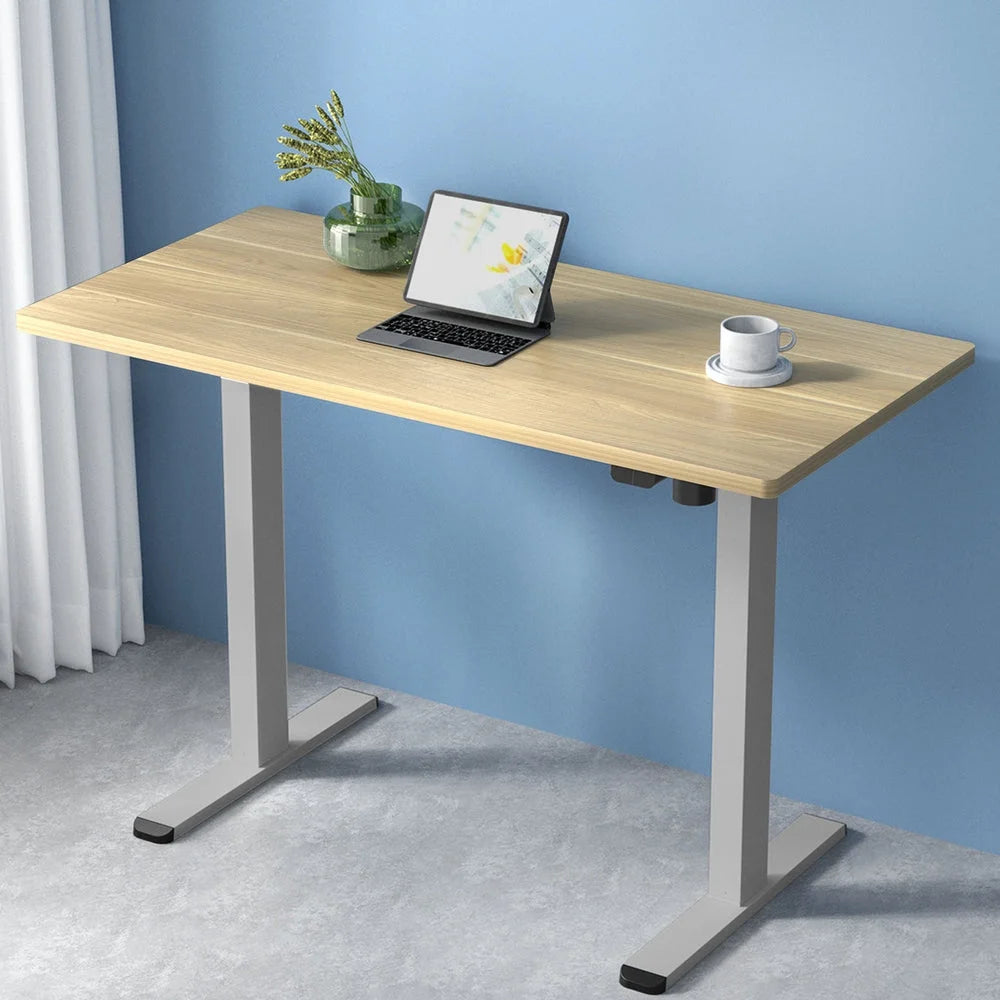 Standing Desk Motorized 140CM - White Oak