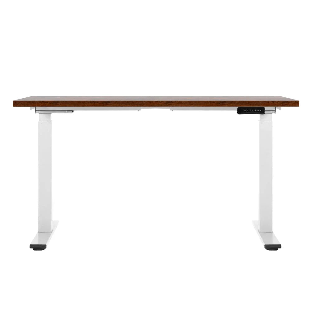 Desk with motorized dual motor rustic
