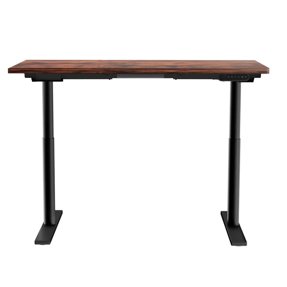 Standing Desk Motorized Dual Motor 120CM - Rustic Brown