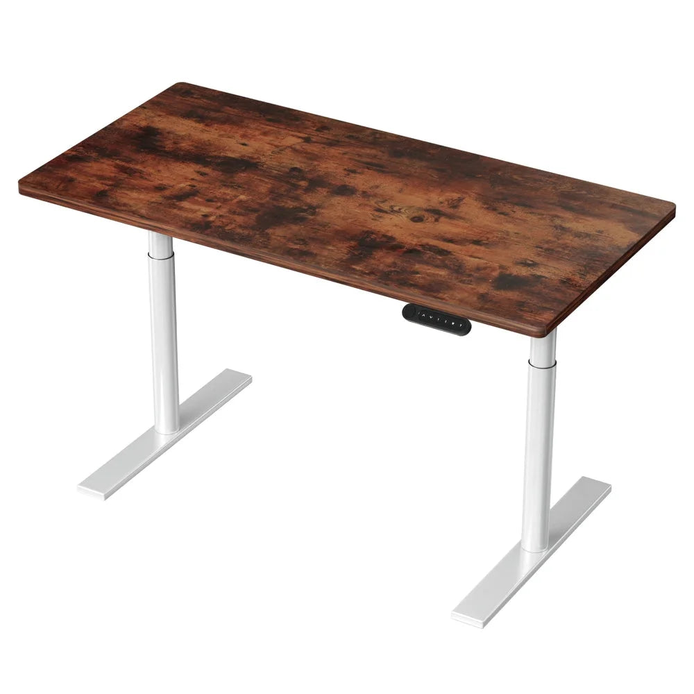 Standing Desk Motorized Dual Motor 120CM - Rustic Brown