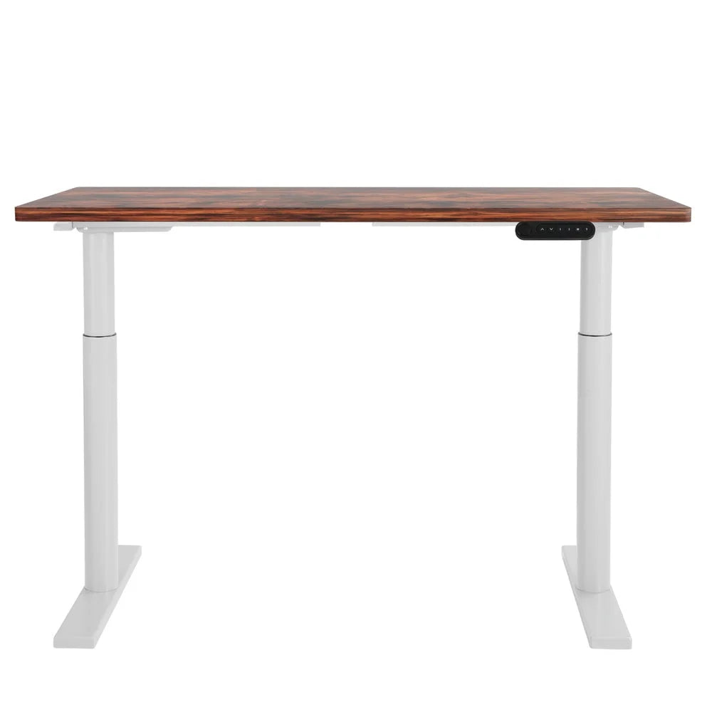 Standing Desk Motorized Dual Motor 120CM - Rustic Brown