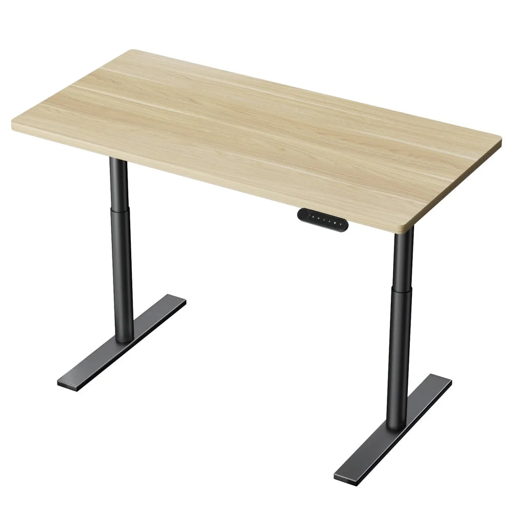 Standing Desk Motorized Dual Motor 120CM - White Oak
