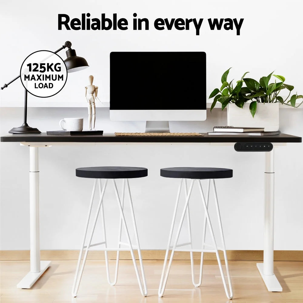 Standing Desk Motorized Dual Motor 140CM - Black