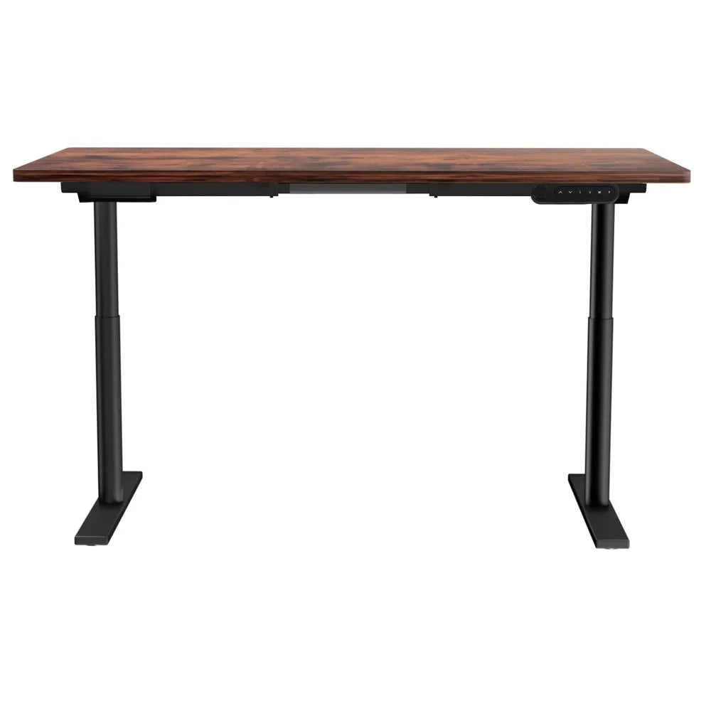 Standing Desk Motorized Dual Motor 140CM - Rustic Brown