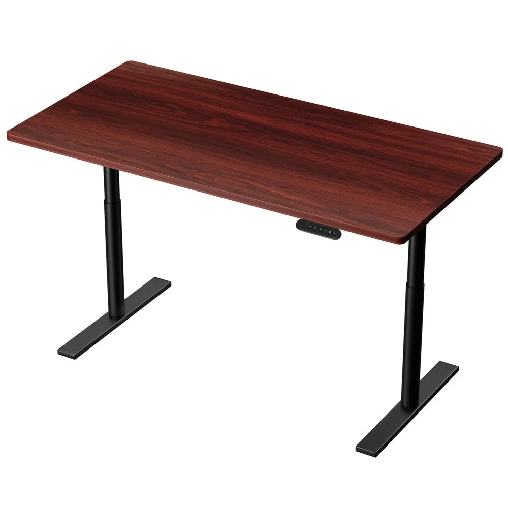 Standing Desk Motorized Dual Motor 140CM - Walnut