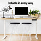 Standing Desk Motorized Dual Motor 140CM - White Oak