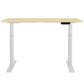 Standing Desk Motorized Dual Motor 140CM - White Oak