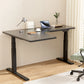 Standing Desk Motorized L-Shape 160CM - Black - Furniture