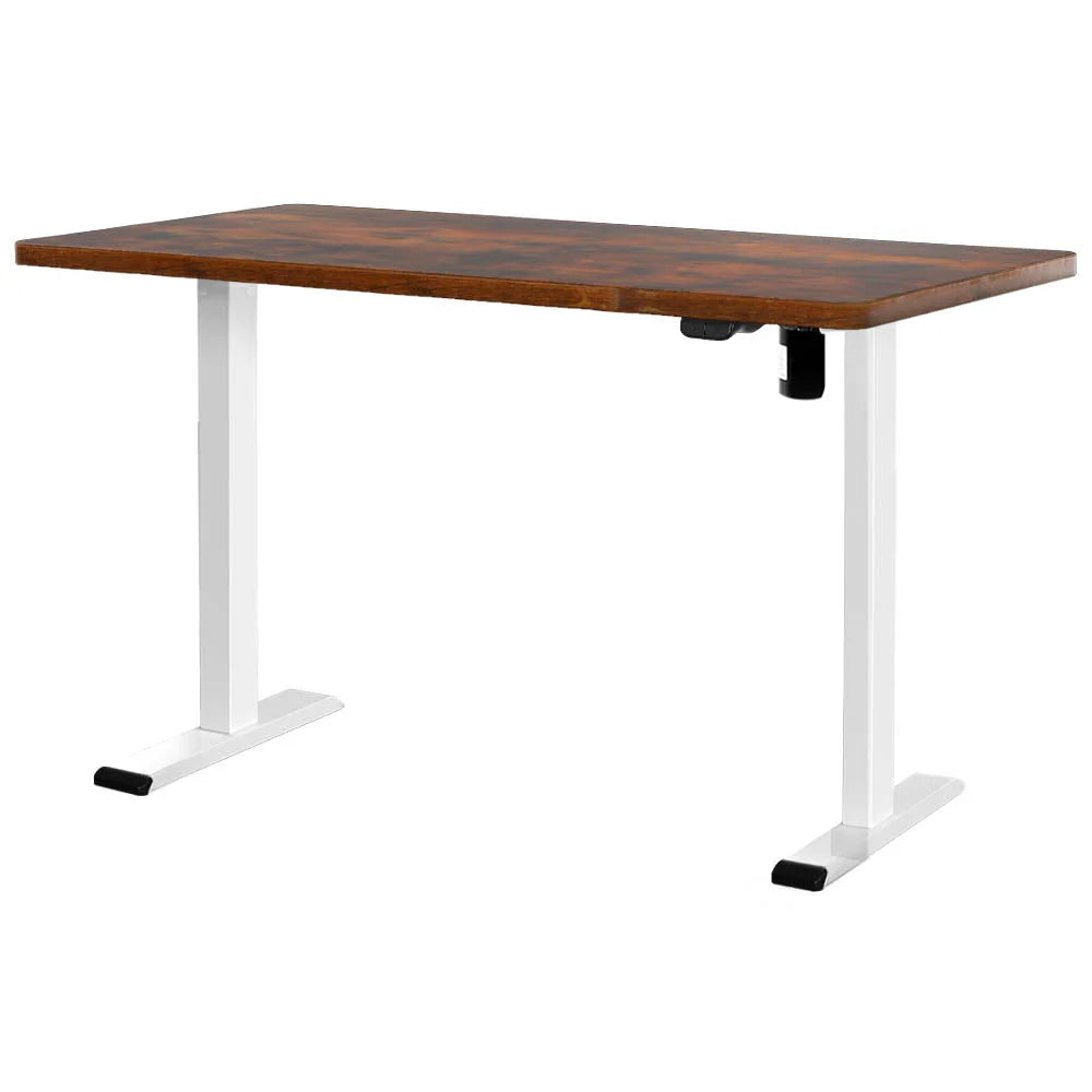 Standing Desk Motorized Sit-Stand 140CM - Rustic Brown