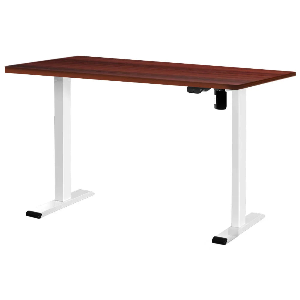 Standing Desk Motorized Sit Stand 140CM walnut 154