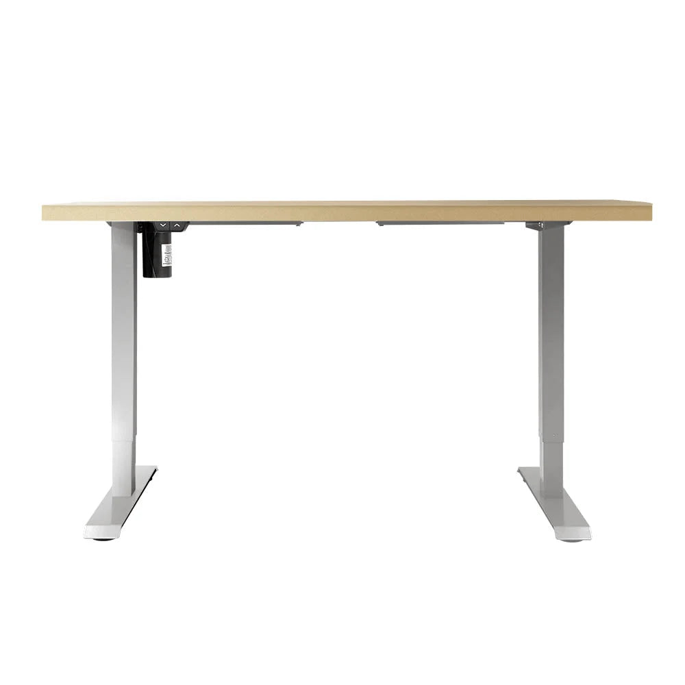 Standing Desk Motorized Sit Stand White Oak 120CM 735
