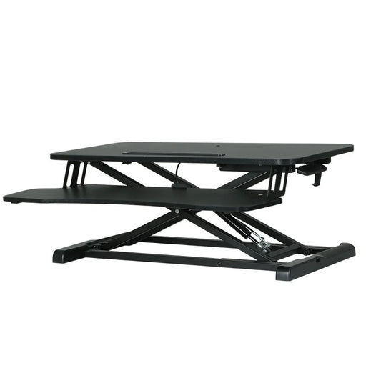 Standing Desk Riser Height Adjustable black 80cm 836