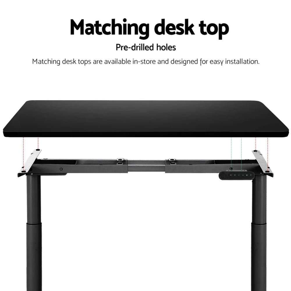 Standing Desk Sit-Stand Motorised Adjustable Frame Only