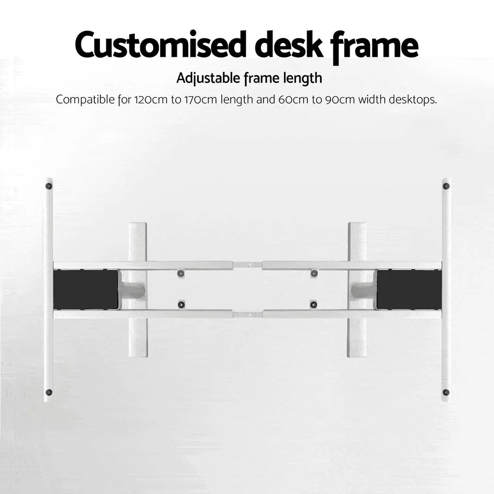 Standing Desk Sit-Stand Motorised Adjustable Frame Only