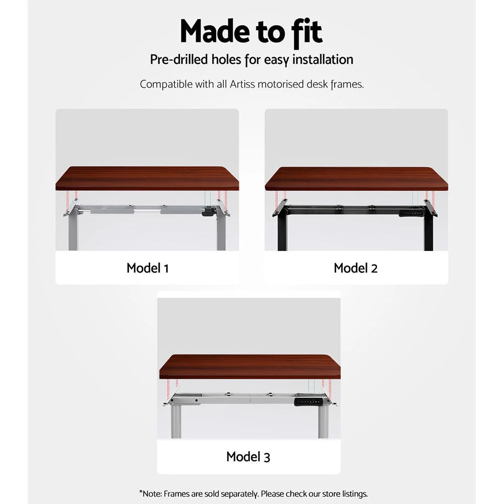Standing Desk Top 120CM - Walnut