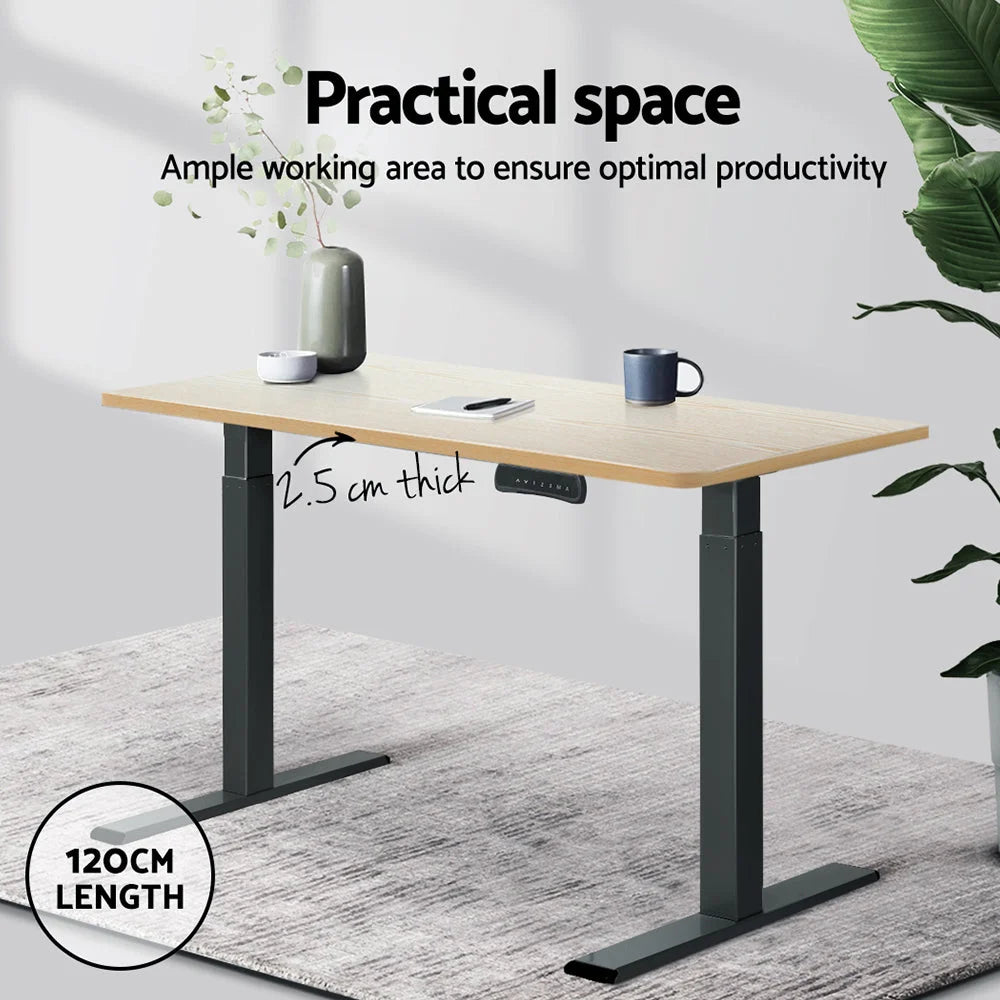 Standing Desk Top 120CM white oak 339
