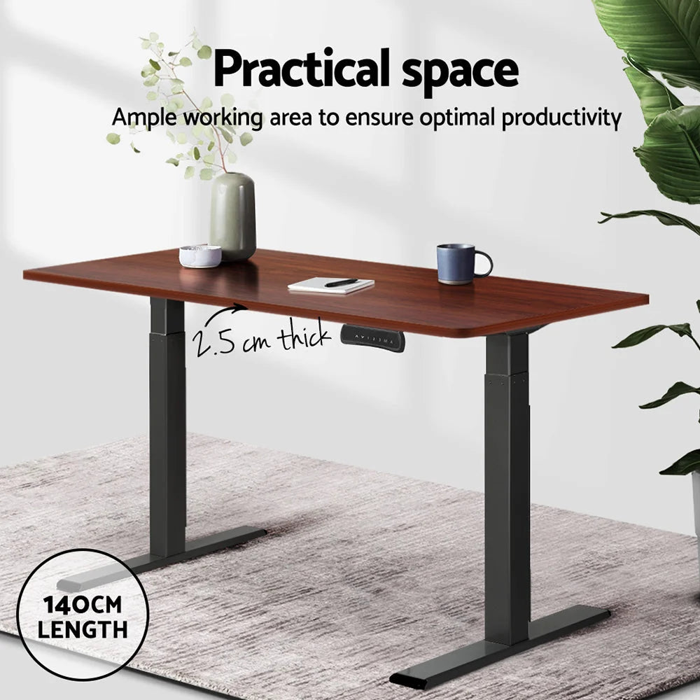 Standing Desk Top 140CM walnut 618