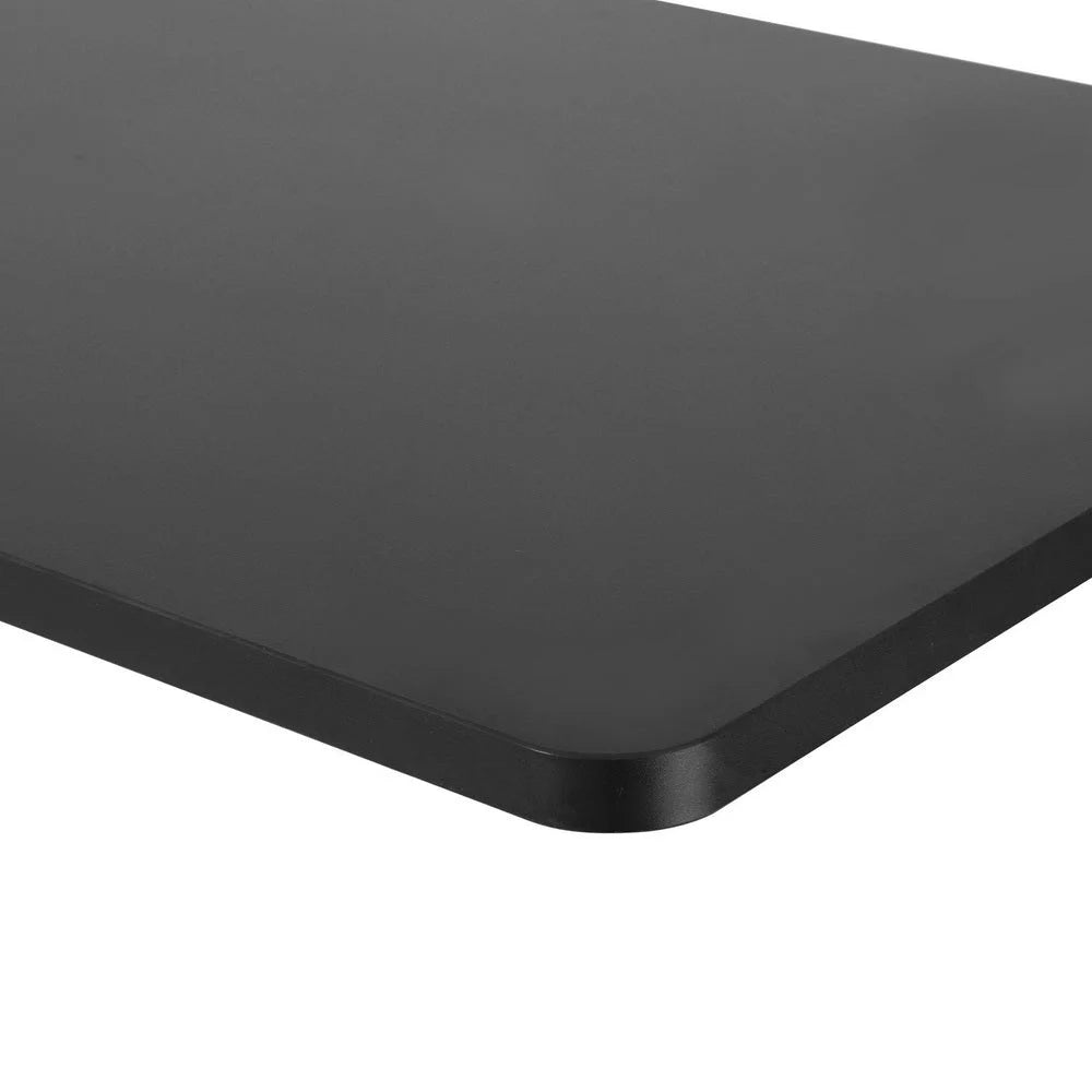 Standing Desk Top L-Shape Black 160CM - Furniture