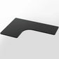 Standing Desk Top L-Shape Black 160CM - Furniture
