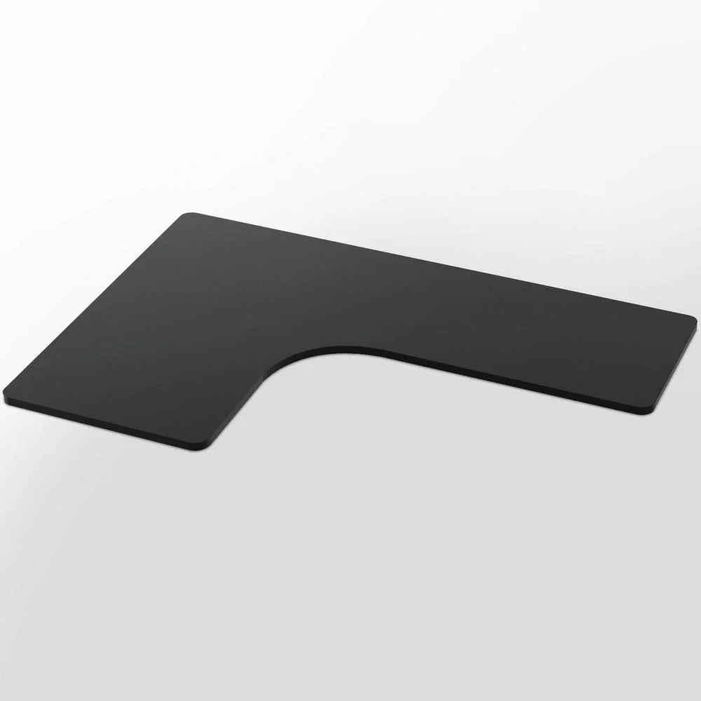 Standing Desk Top L-Shape Black 160CM - Furniture