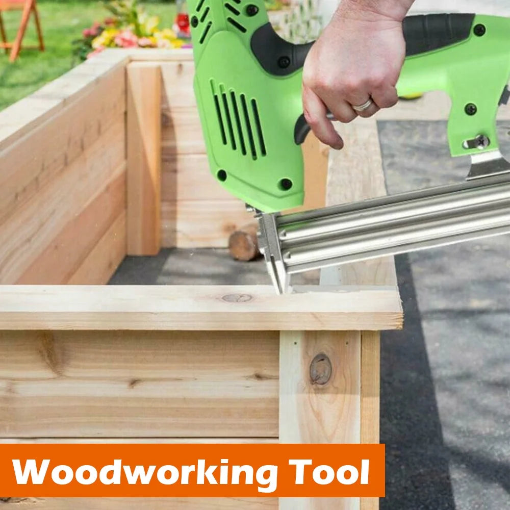 Staple Gun Straight Nail Nailer Heavy Duty Woodworking