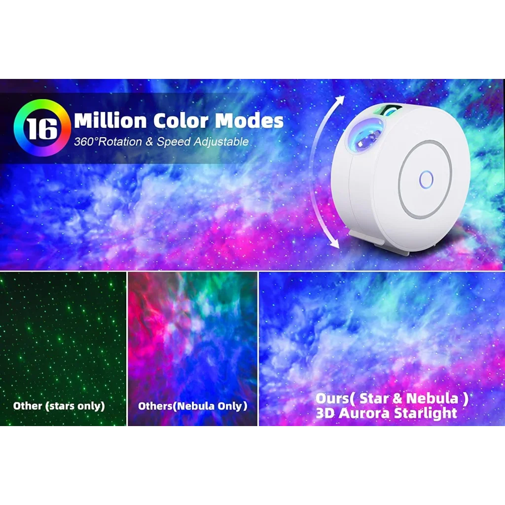 Star Projector Galaxy Light - Bedroom Smart Connected