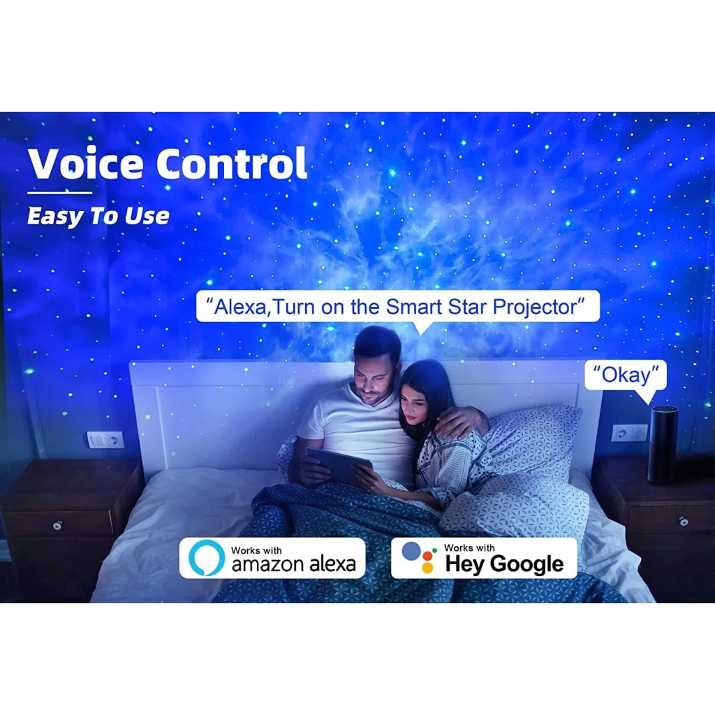 Star Projector Galaxy Light - Bedroom Smart Connected