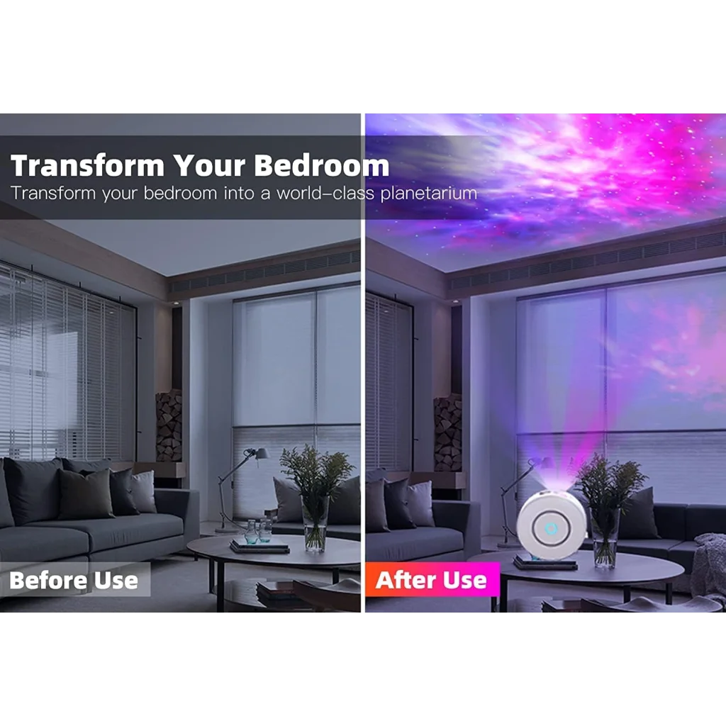 Star Projector Galaxy Light - Bedroom Smart Connected