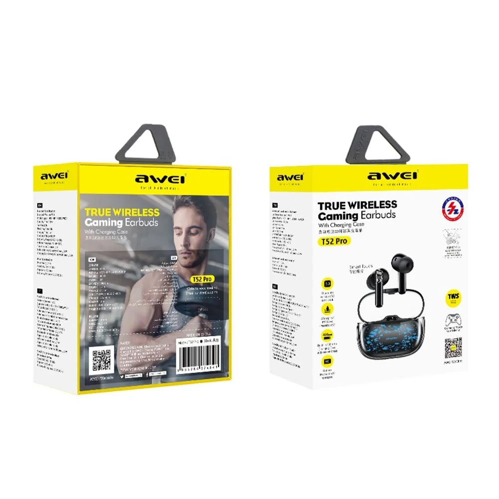 Starry Pattern T52 Pro Wireless Gaming Earbuds-1915198020367028229
