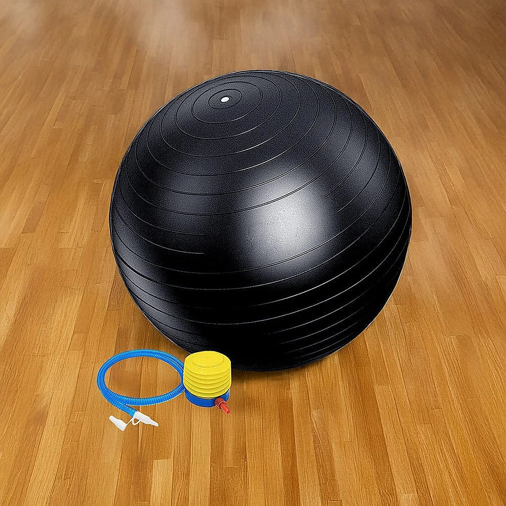 Static Strength Exercise Stability Ball 75cm with Pump