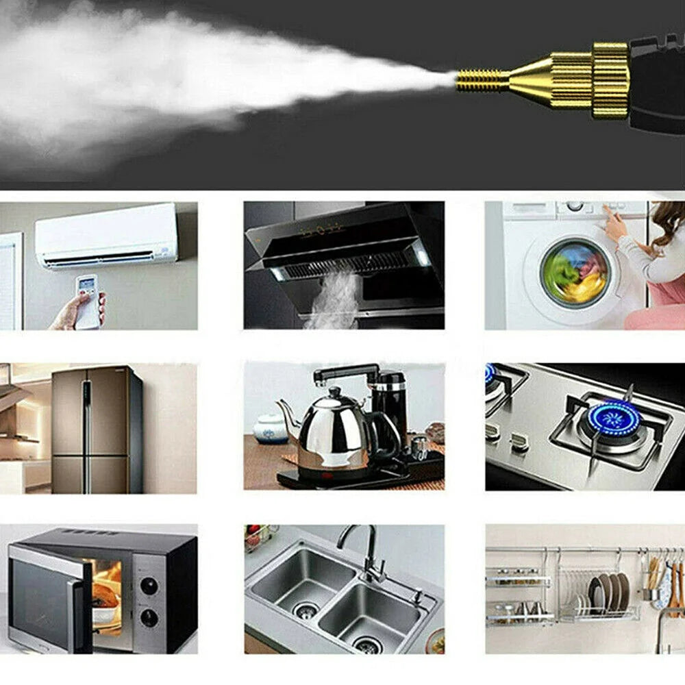 Steam cleaner high with key surfaces and edge shape