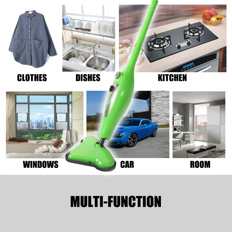Steam Mop Cleaner 12 in 1 Multi Handheld Foldable Carpet