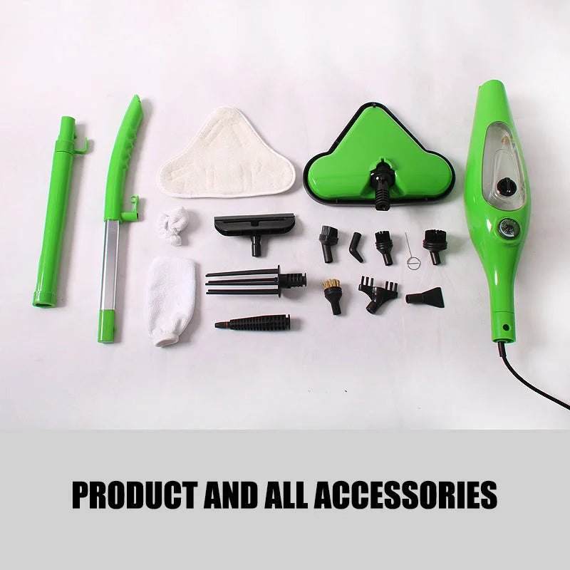 Steam Mop Cleaner 12 in 1 Multi Handheld Foldable Carpet