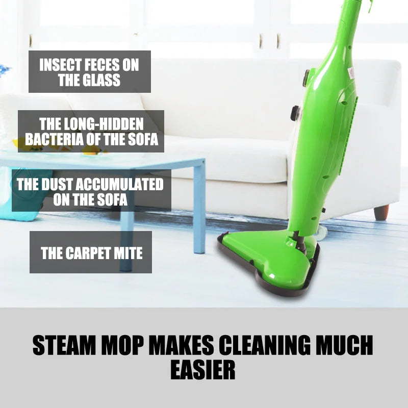Steam Mop Cleaner 12 in 1 Multi Handheld Foldable